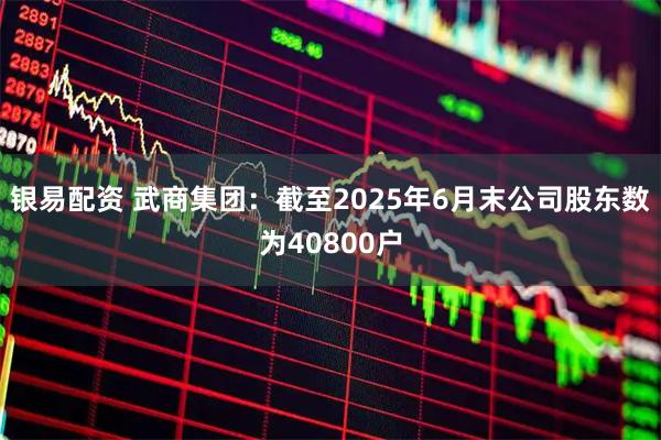 银易配资 武商集团：截至2025年6月末公司股东数为40800户