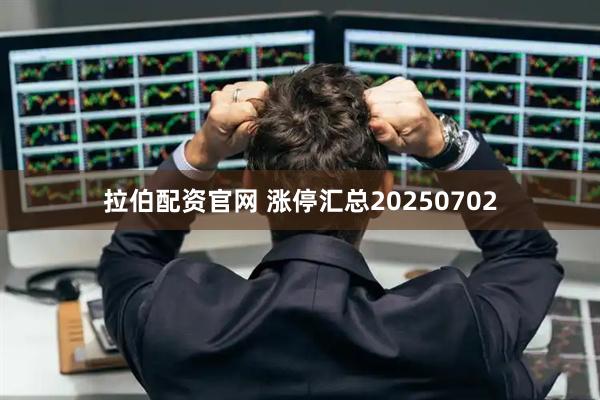 拉伯配资官网 涨停汇总20250702